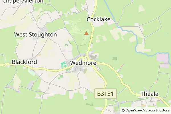 Mapa Wedmore