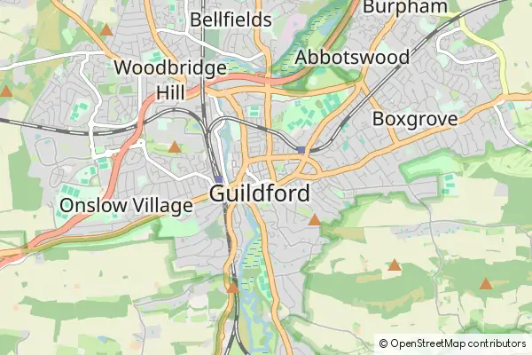 Mapa Guildford