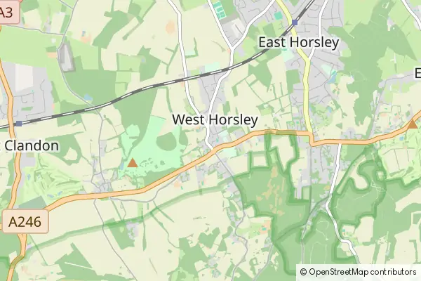 Mapa West Horsley