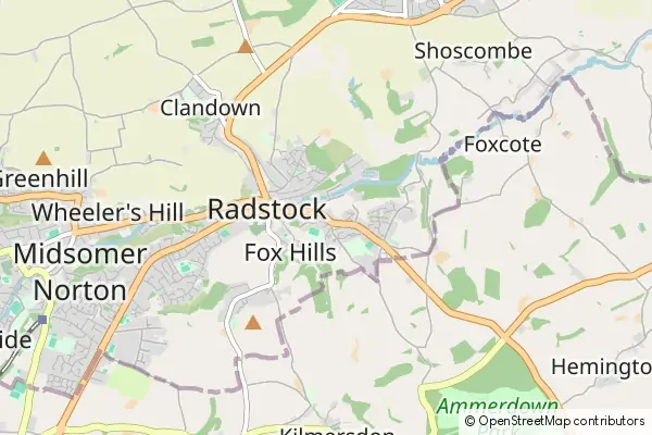 Mapa Radstock