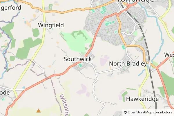 Mapa Southwick