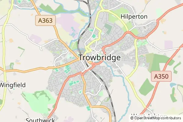 Mapa Trowbridge