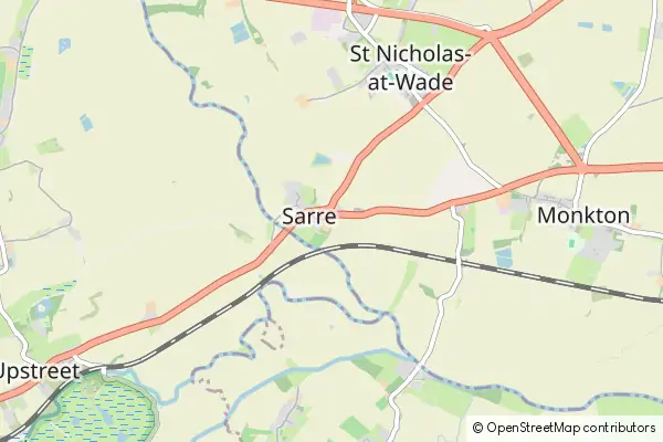 Mapa Sarre