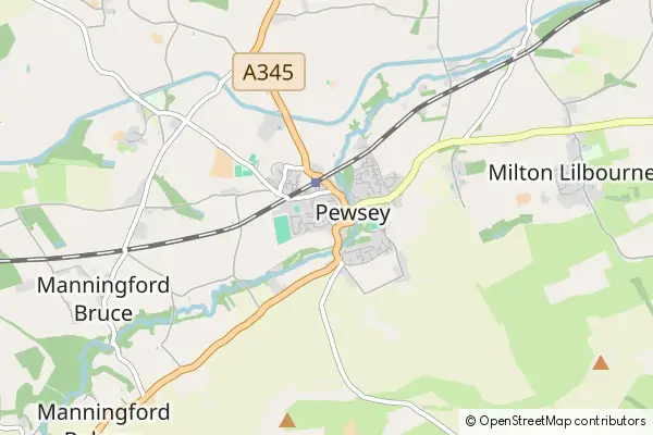 Mapa Pewsey