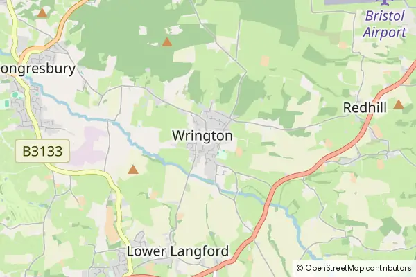 Mapa Wrington