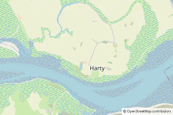 Mapa Harty