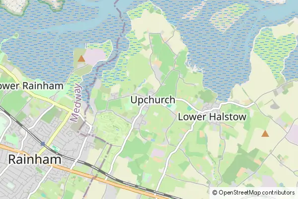 Mapa Upchurch