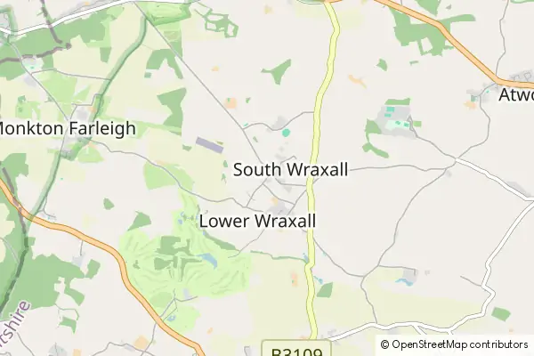 Mapa South Wraxall