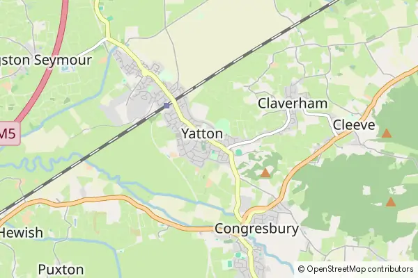 Mapa Yatton