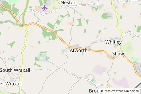 Mapa Atworth