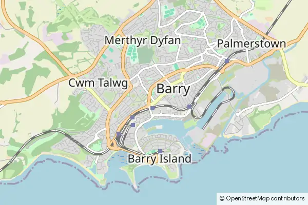 Mapa Barry