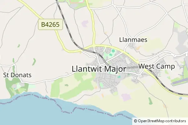 Mapa Llantwit Major