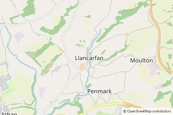 Mapa Llancarfan