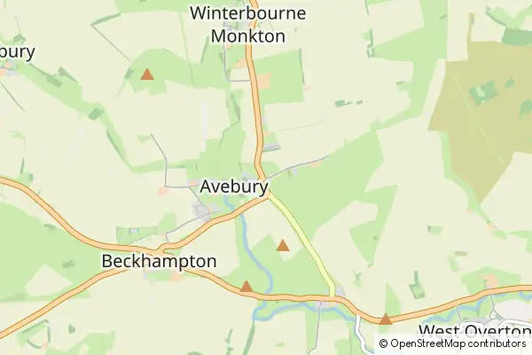 Mapa Avebury