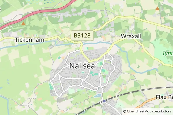 Mapa Nailsea