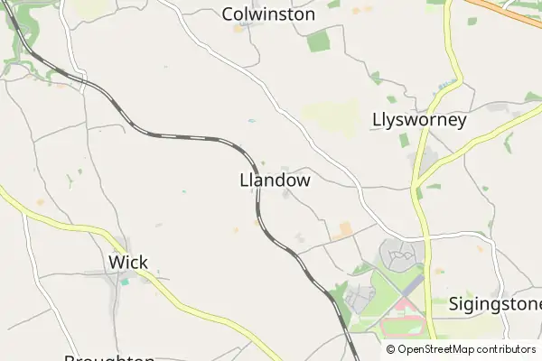 Mapa Llandow