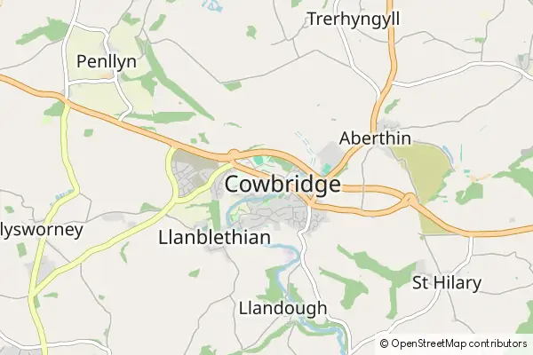 Mapa Cowbridge