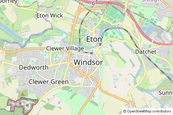 Mapa Windsor