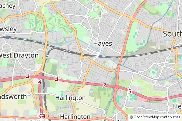 Mapa Hayes