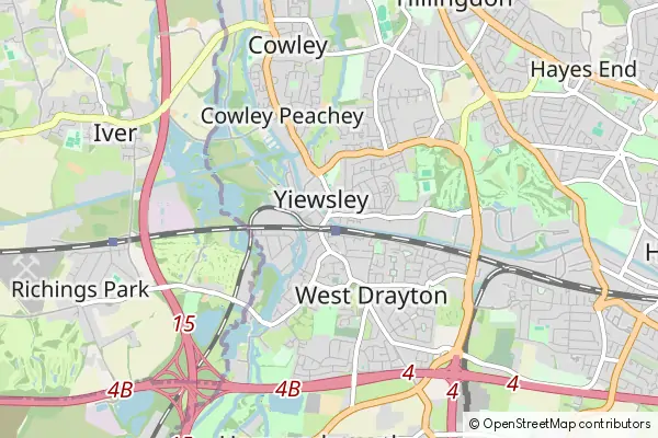 Mapa West Drayton