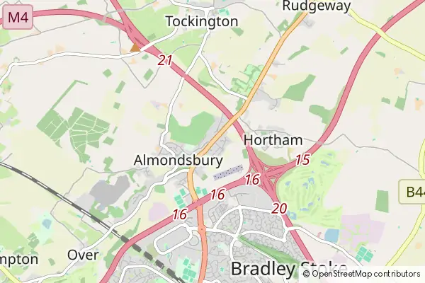 Mapa Almondsbury