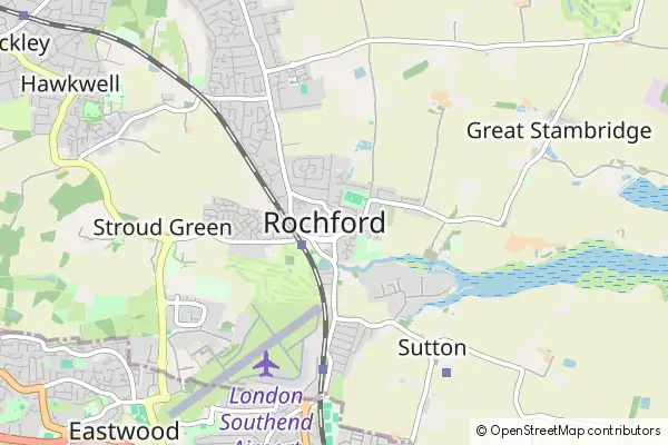 Mapa Rochford