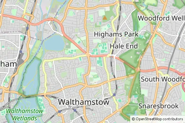 Mapa Waltham Forest