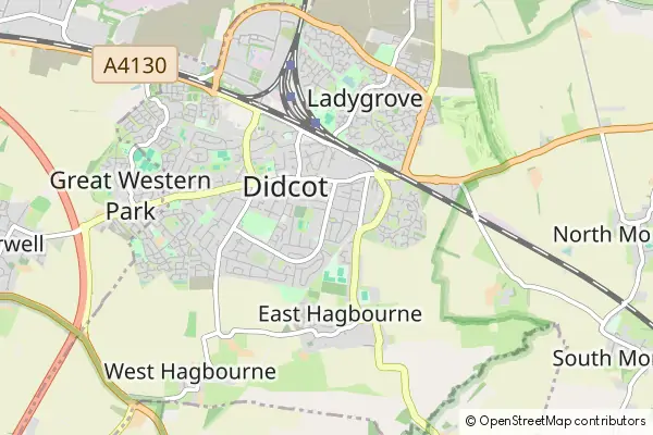 Mapa Didcot