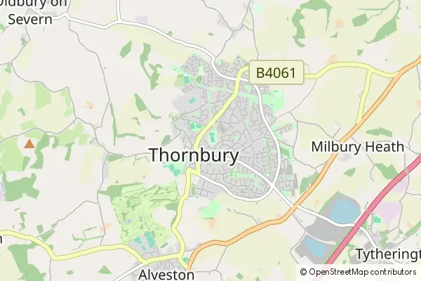 Mapa Thornbury