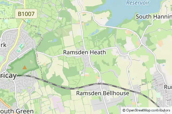 Mapa Ramsden Heath