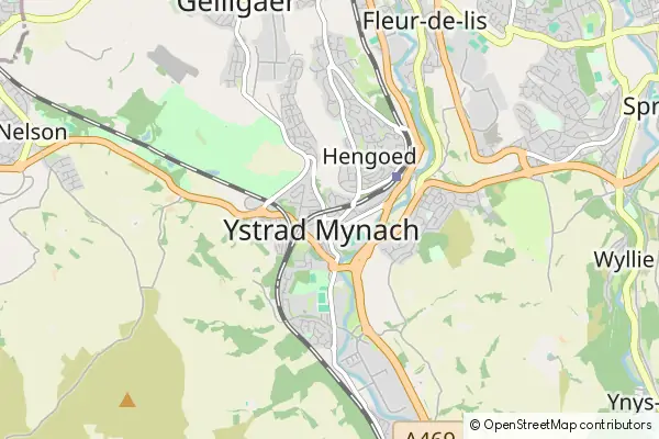 Mapa Ystrad Mynach