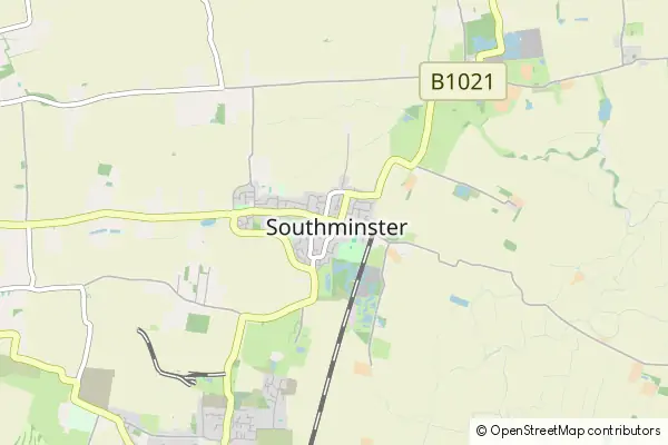 Mapa Southminster