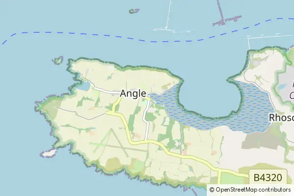 Mapa Angle