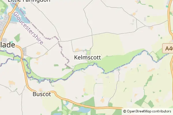 Mapa Kelmscott