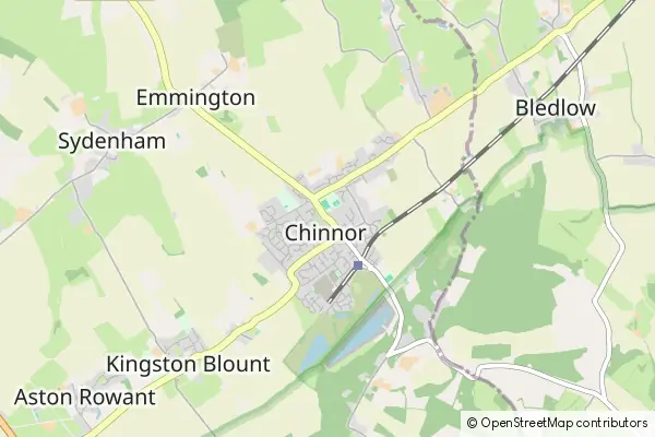 Mapa Chinnor