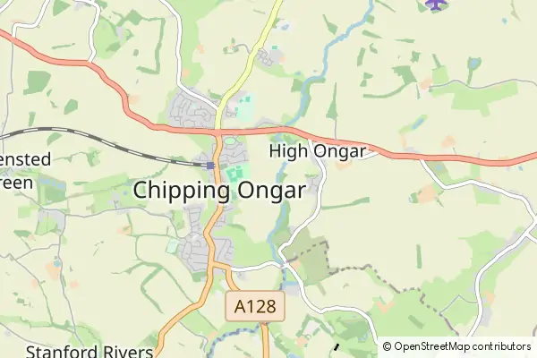 Mapa Ongar