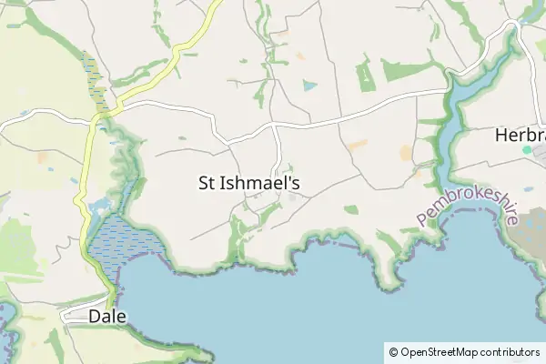 Mapa St Ishmaels