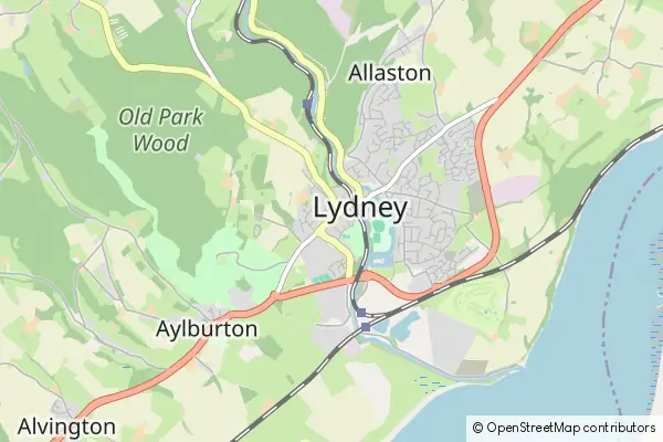 Mapa Lydney