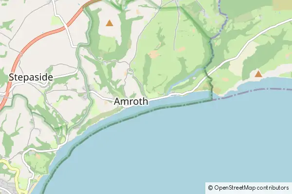 Mapa Amroth