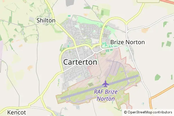 Mapa Carterton