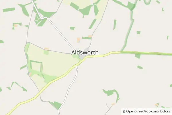 Mapa Aldsworth