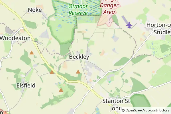 Mapa Beckley