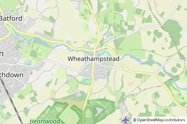 Mapa Wheathampstead