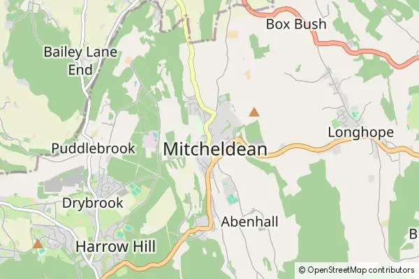 Mapa Mitcheldean