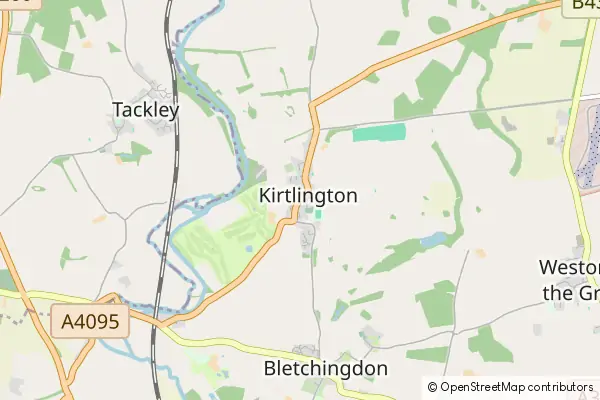 Mapa Kirtlington