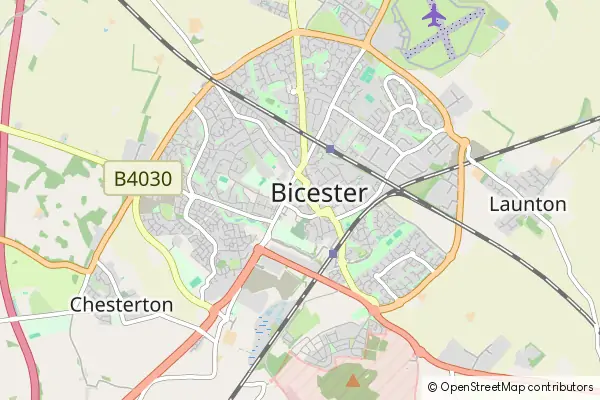 Mapa Bicester