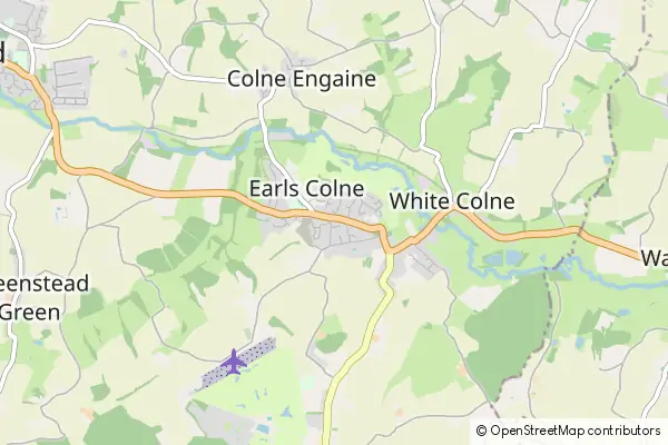 Mapa Earls Colne