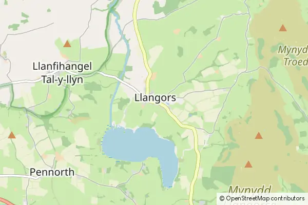 Mapa Llangorse