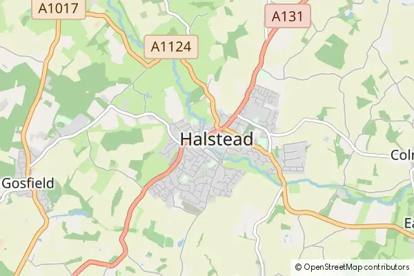 Mapa Halstead