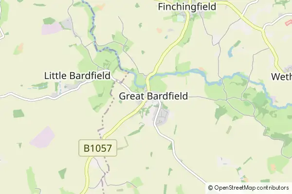 Mapa Great Bardfield